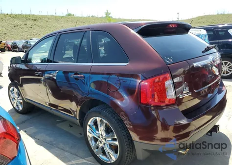 2012 Ford Edge Limited z USA, uszkodzony, nr VIN 2FMDK3KC6CBA12673